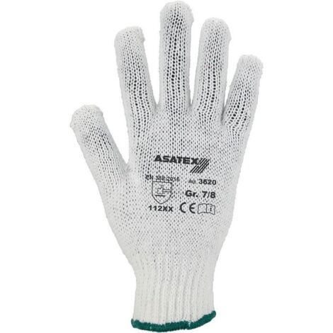ASATEX Gants blanc / bleu Taille 9/10 - 10.09.3620 (1/4)