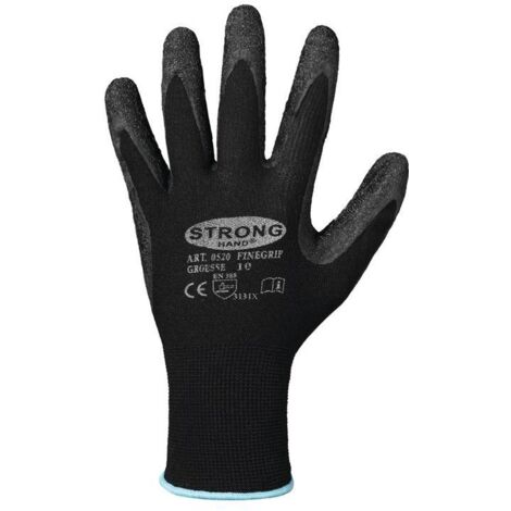 STRONGHAND gants Finegrip taille 12 noir 12 paires ( 8000140719 ) (1/3)
