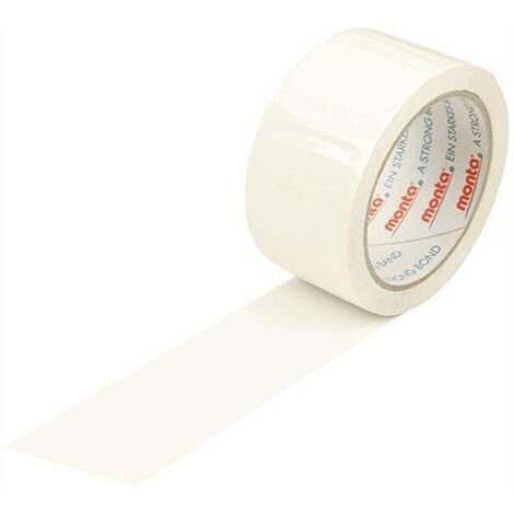 Klebeband monta 331 Breite 50mm Länge 66m Stärke 48µ PP weiß MONTA (1/2)