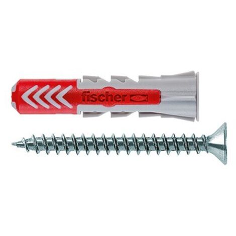 Cheville Nylon DUOPOWER Fischer 10X50+VIS7X69-25 pièces