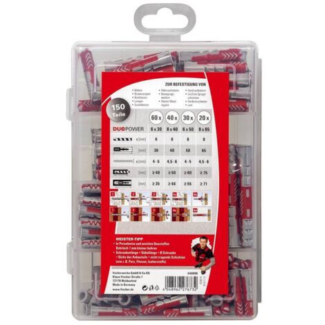 Fischer Meister-Box DuoPower courte/longue (150 pièces) - 540096 (1/3)