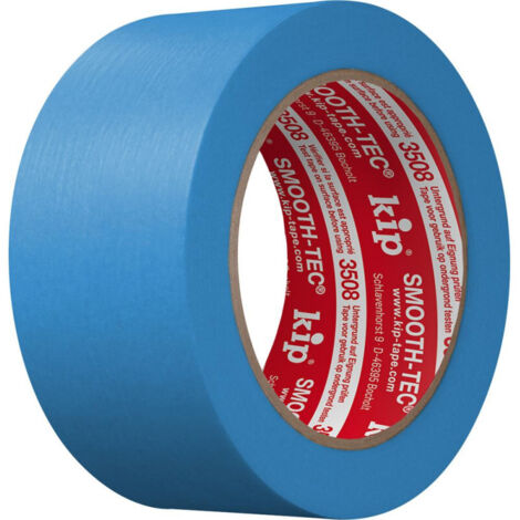 KIP bande de crêpe lisse 3508 SMOOTH-TEC lisse bleu 50 m x 48 mm - 3508-47 (1/4)