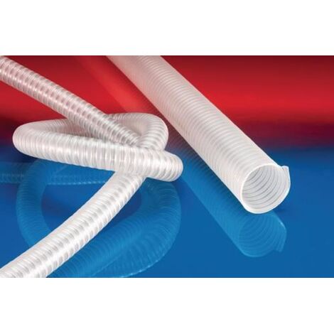 Tuyau d'aspiration et de transport (FDA) BARDUC® PUR-INOX 382 FOOD-AS ID 75-76mm AD 83mm L.10m (1/2)