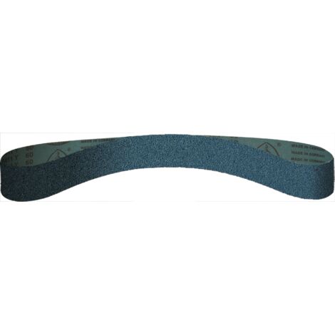 KLINGSPOR Bande abrasive CS 411 Y Longueur 533 mm Largeur 9 mm imperméable Grain 40 - 286886
