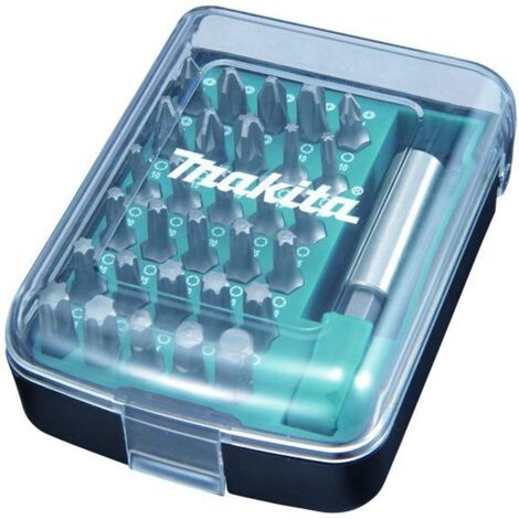 Makita – Boîte d'embouts MZ 31 pièces – Empreinte torx – Longueur 50mm – Pour visseuse – Compatible bois dur et métal - D-34936-12 (1/2)