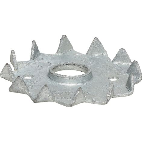 SIMPSON Strong-Tie Connecteur de bois Bulldog D75/16 mm denté d'un côté TZN - C2-75M16G-B (1/2)