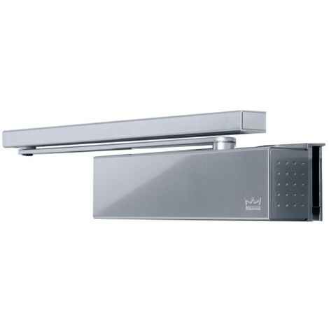 Dormakaba – Ferme-porte TS92 G sans bras – Argent – Force 2 à 4 EN – Côté opposé paumelles – Pour portes coupe-feu et pare-flammes (1/10)