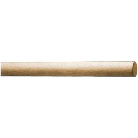 Barres rondes 1 m L.1 m D.14 mm Bois de hêtre - HW38