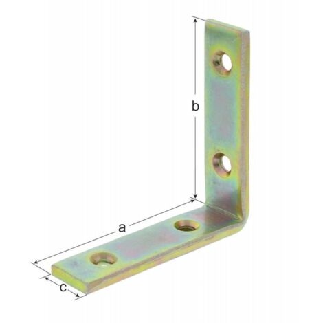 Cornière GAH L120x120 mm, largeur 20 mm, 20 pièces ( 8001716669 ) (1/4)