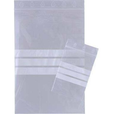 Sachets à fermeture à pression 70x100mm 0,05mm 100 pcs/paquet (1/2)