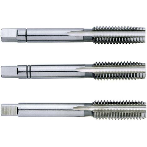 Set de tarauds manuels Eventus by Exact 1610012 3 pièces métrique M5 0.8 mm coupe à droite N/A HSS 1 set (1/2)