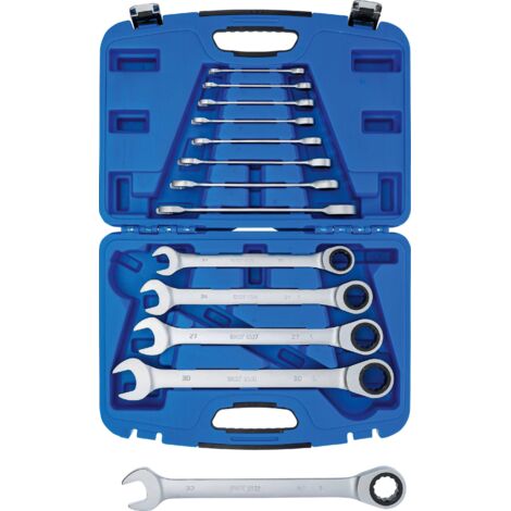 BGS Jeu de clés mixtes à cliquet SW 8 - 32 mm 13 pcs. en coffret - 6542 (1/4)