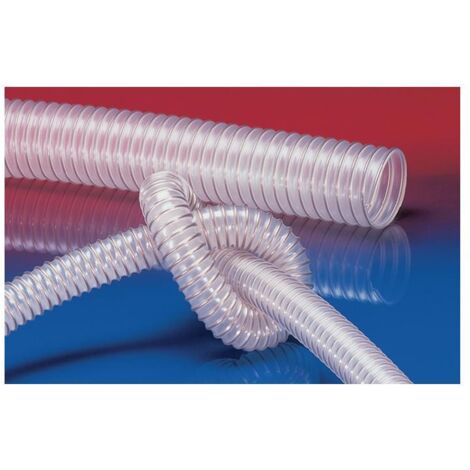 Tuyau d'aspiration et de refoulement AIRDUC® PUR 350 FOOD-AS D. intérieur 100 mm L. 10 m 3,5 mm longueur 10 m (1/4)
