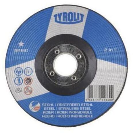 Tyrolit disque à ébarber BASIC ( 8000756456 ) D230xS8mmgranulation 30 perçage 22,23 mm 10 pièces (1/4)