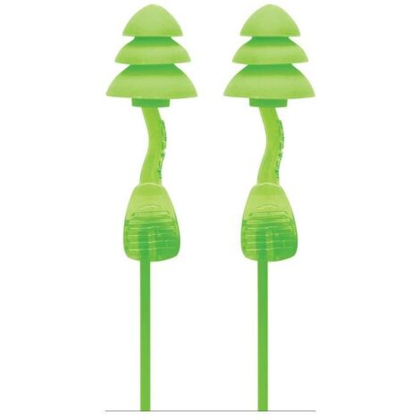 Moldex Bouchons d'oreille Twisters® Trio Cord 645101 EN 352-2 SNR 33 dB - 645101 (1/4)