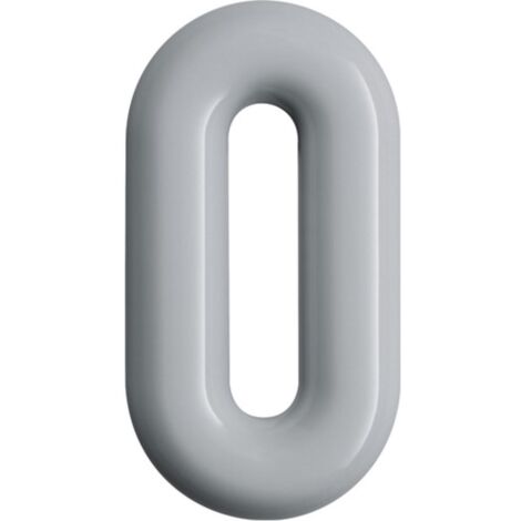 HEWI Numéro de maison Chiffre 0 Polyamide Spécial 99 blanc pur 165mm D.33mm - 702.165.0 99 (1/3)
