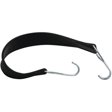 ESB Sangle de serrage en caoutchouc avec 2 crochets pour conteneur roulant - B454001