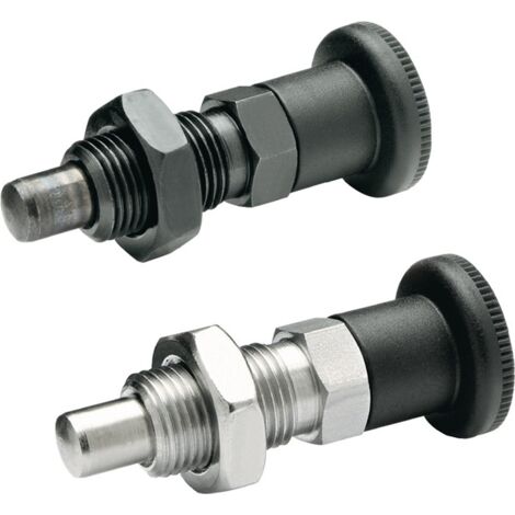 Boulons d'arrêt GN 817 D. 1 6 mm D. 2 M 12 x 15 mm l1 6 mm acier sans cran de b (Par 10) (1/5)