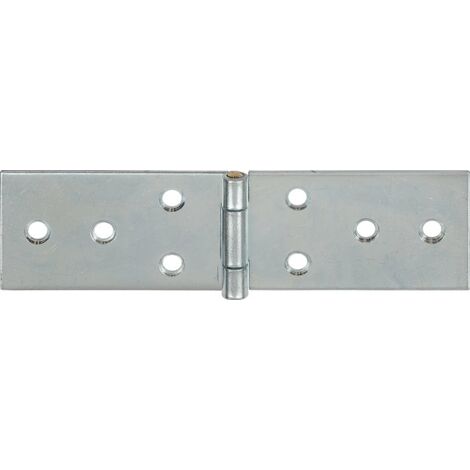 VORMANN Kistenband H 44 mm B ouvert 250 mm S 2 mm acier galvanisé avec goupille en laiton rivetée - 000505250Z (1/2)