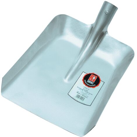 IDEAL Pelle à rebord SILVER Taille 5 340 x 270 mm Tôle d'acier sans manche - 1070500 (1/2)