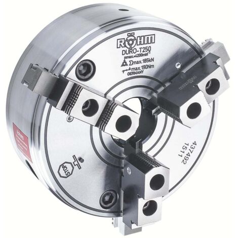 Röhm DURO-T 200, KK 8, ISO 702-2, Camlock, mors de base et mors rapportés - 437656 (1/2)
