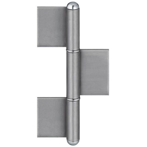 SIMONSWERK Charnière de construction KO 8 Longueur de bande 220 mm Largeur de recouvrement 50 mm acier brut - 5 140651 0 00205 (1/5)