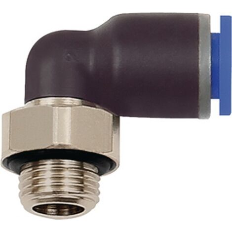 Riegler Raccord à emboîtement Série Bleue rotatif G 1/4 extérieur Ø 8 mm - 109267 (1/2)