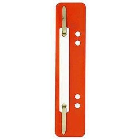 ELBA Heftstreifen 100555016 35x150mm kurz PP rot 25 St./Pack. (1/2)