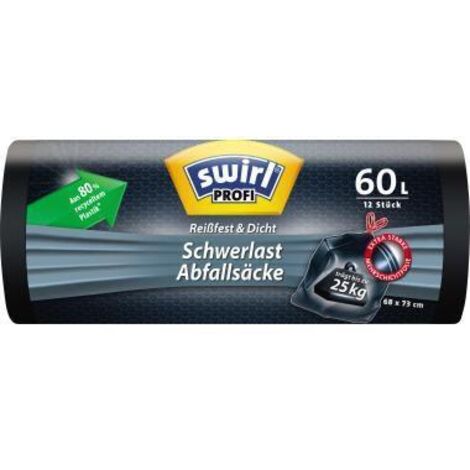 Swirl Schwerlast-Abfallsack 216007 60l 12St. (1/2)