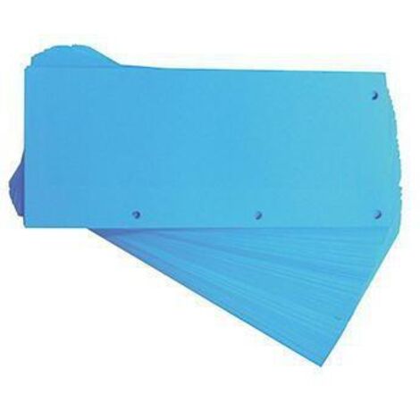 Oxford Trennstreifen Duo 400013889 160g Karton blau 60 St./Pack. (1/3)
