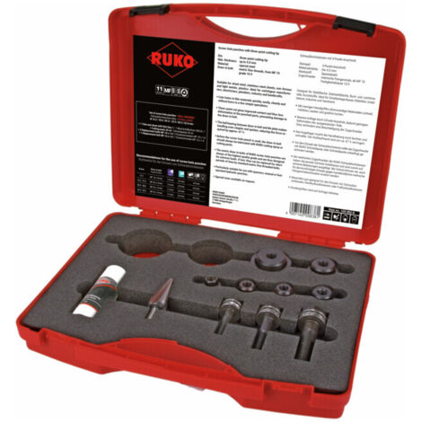 Ruko Jeux 1 K d'emporte-pièce à vis en coffret plastique (1/5)