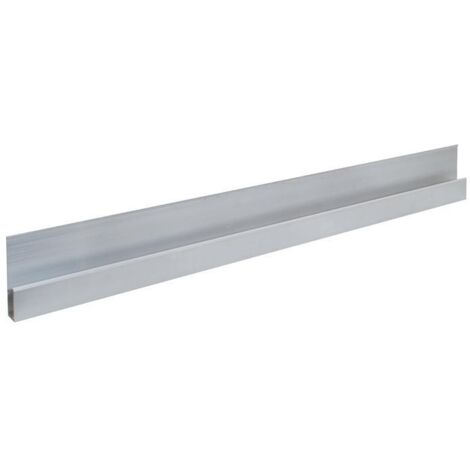 Chariot en aluminium L.2000mm avec bourrelet de renforcement en aluminium 1,6mm - 222/200