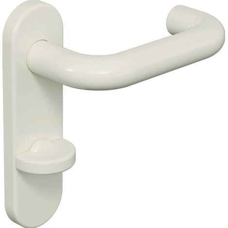 HEWI garniture de poignée sur plaque courte 111R02.110 99 Ku.99 FBM garniture de poignée ronde 111R02.110 99 (1/5)