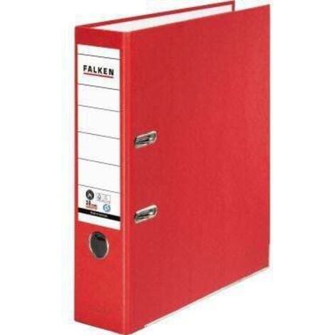 Falken Ordner Recycolor 11285632 DIN A4 80mm Papier rot