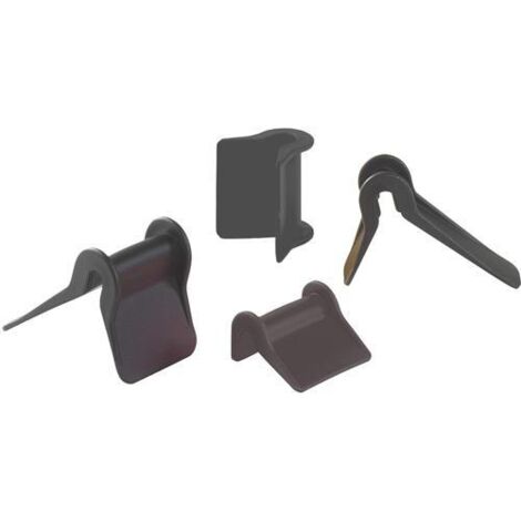 Kantenschutzwinkel Maße 64x90x55x45mm PE schwarz TRANSPAK (1/2)