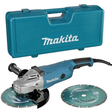Makita – Meuleuse d'angle 230 mm 2200 W – Moteur puissant pour coupe métal – 2 disques diamantés inclus – GA9020RFK3 (1/10)