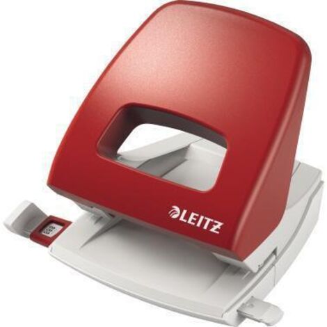 Leitz Locher NeXXt 50050025 max. 25Bl. Metall/Kunststoff rt (1/2)