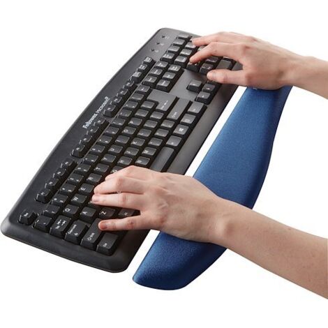 Fellowes Handgelenkauflage PlushTouch 9287402 Tastatur blau (1/4)