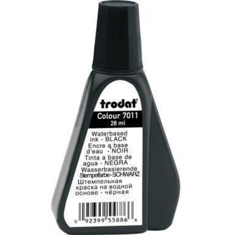 trodat Stempelfarbe 55886 28ml schwarz (1/2)