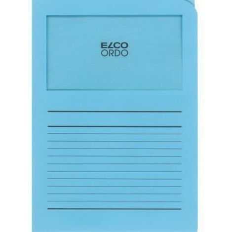 ELCO Sichtmappe Ordo classico 29489.31 A4 blau 100 St./Pack. (1/4)