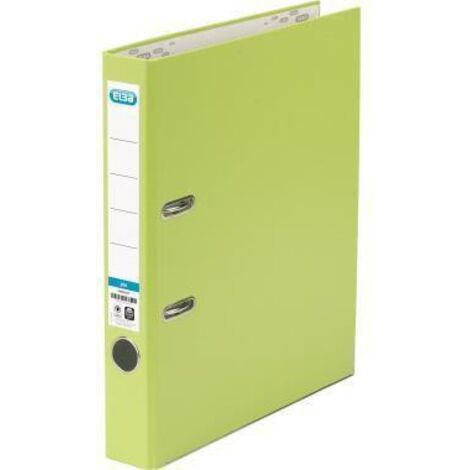 ELBA Ordner smart 100023254 DIN A4 50mm PP hellgrün (1/5)