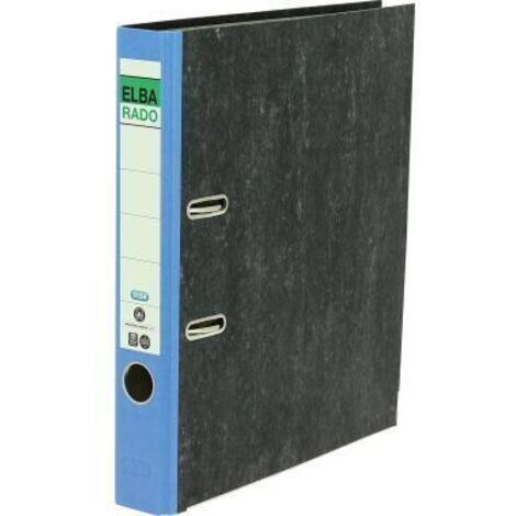 ELBA Ordner ELBArado 100555308 DIN A4 50mm Pappe blau (1/5)
