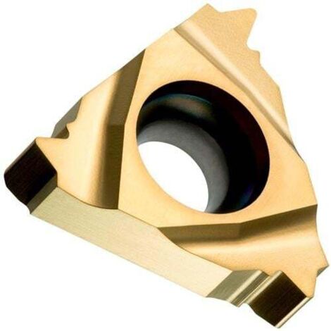 Gewindedreh-Wendeschneidplatte ISO TN 16ER110W:T8010 Innenkreis-D. 9,525mm PVD (1/2)