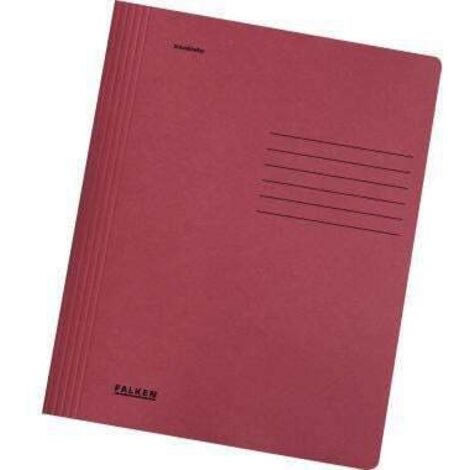 Dossier de reporting Falken 26001272 A4 carton bordeaux (1/4)