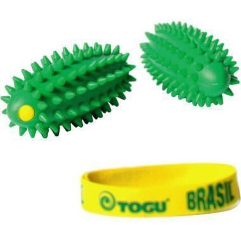 TOGU Ergonomiehandtrainer Brasil 470636 11x5cm grün 2St./Pack. (1/5)