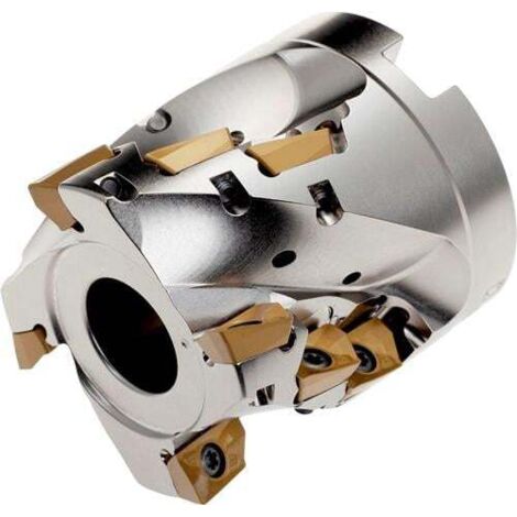 Walzenstirnfräser ISO 63T04R-S90AD16E68-C D.27mm Rechtslauf Schneid-D.63mm (1/2)