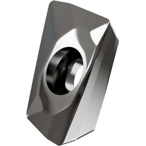 Fräswendeschneidplatte ISO ADEX 160608FR-FA:M0315 D.4,5mm PVD beschichtet Silber (1/2)
