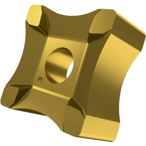 Scarfing-Schneideinsatz ISO SNMX 15-R13:6640 Radius 13mm MT-CVD beschicht. Gold (1/2)