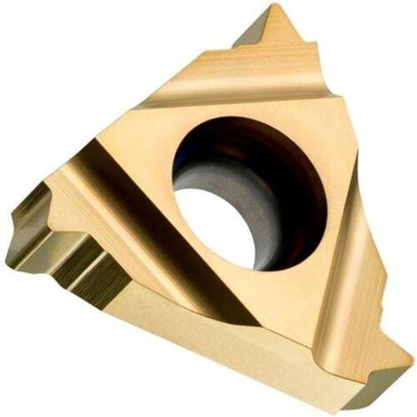 Gewindedreh-Wendeschneidplatte ISO TN 16NR110W:T8030 Innenkreis-D. 9,525mm PVD (1/2)