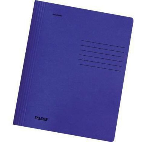 Dossier de reporting Falken 26001176 A4 carton bleu foncé (1/4)